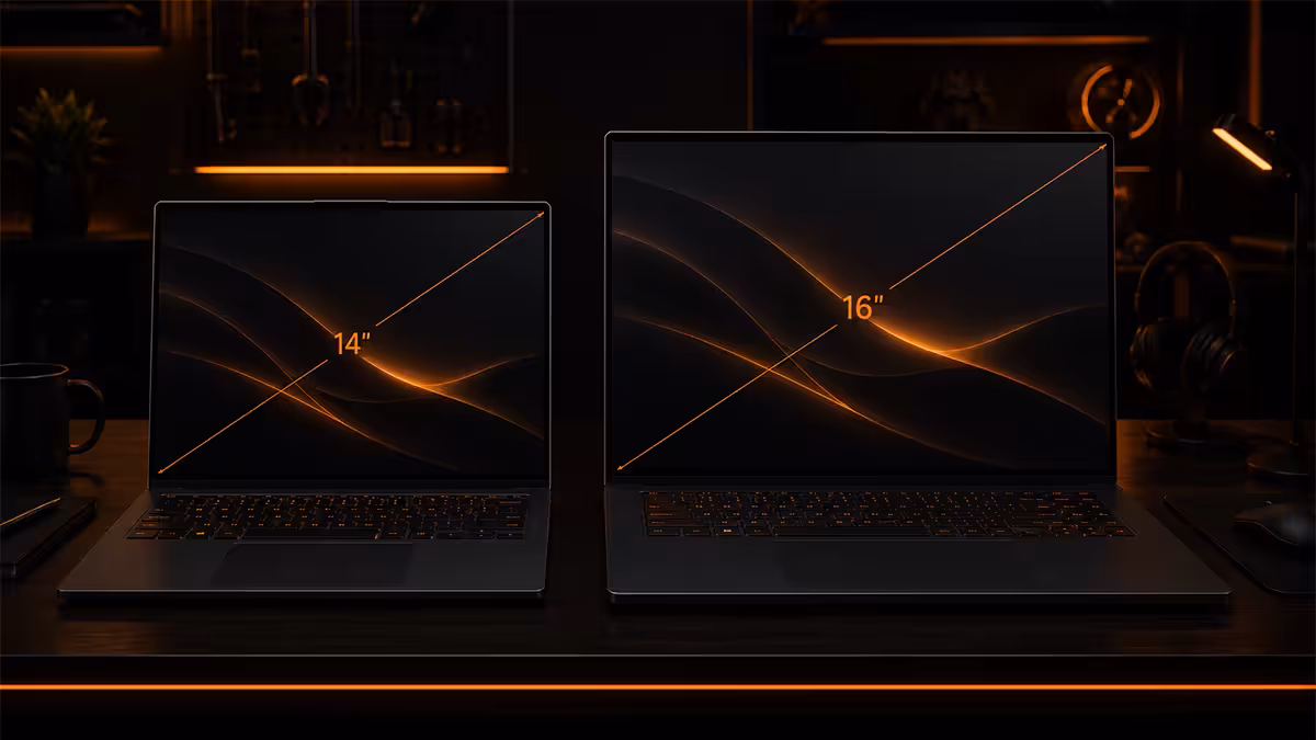 14 vs 16 inch laptop
