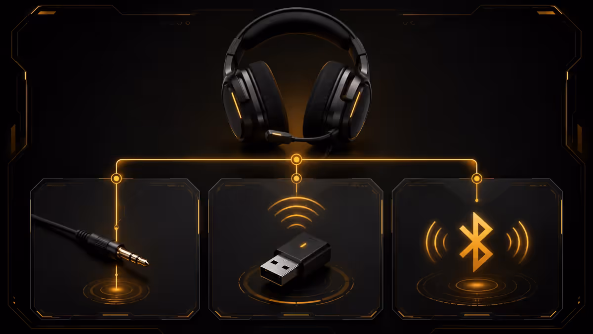 Headset connection types