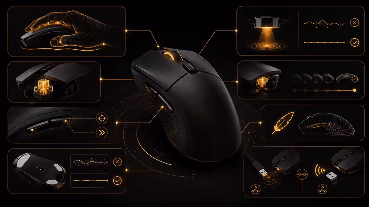 Gaming mouse features