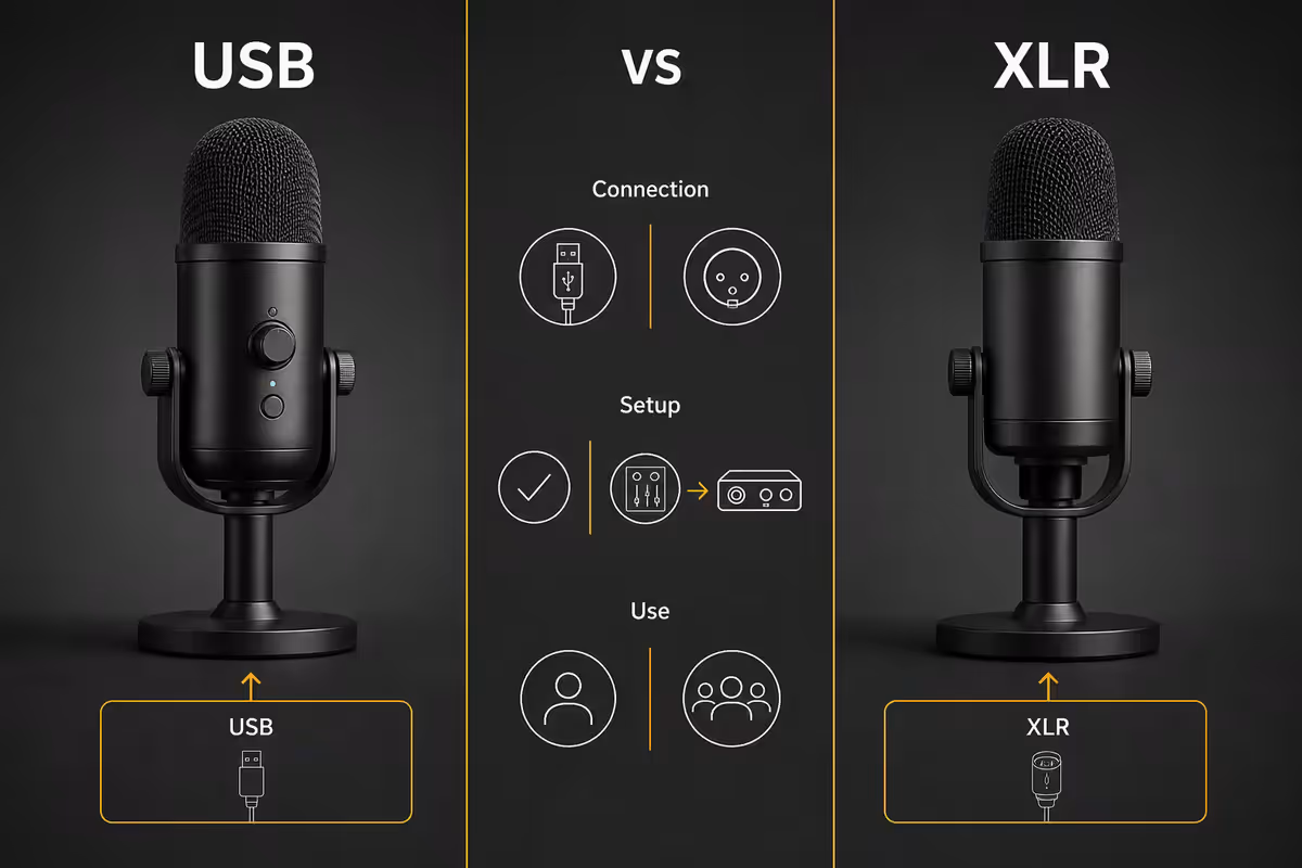 USB vs XLR - start with USB