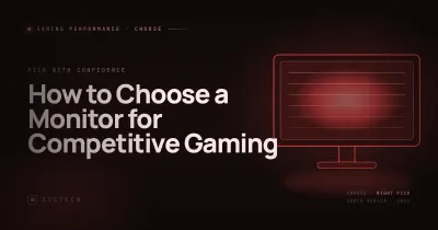 How to Choose a Monitor for Competitive Gaming (South Africa, 2026)