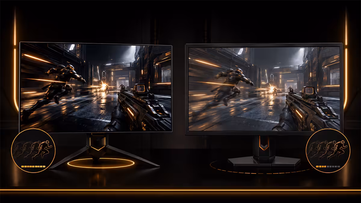 OLED 480Hz vs IPS 360Hz
