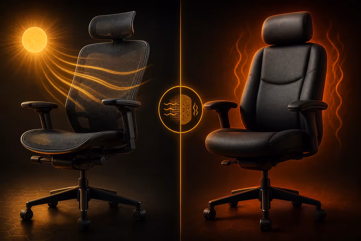 Mesh vs foam office chair