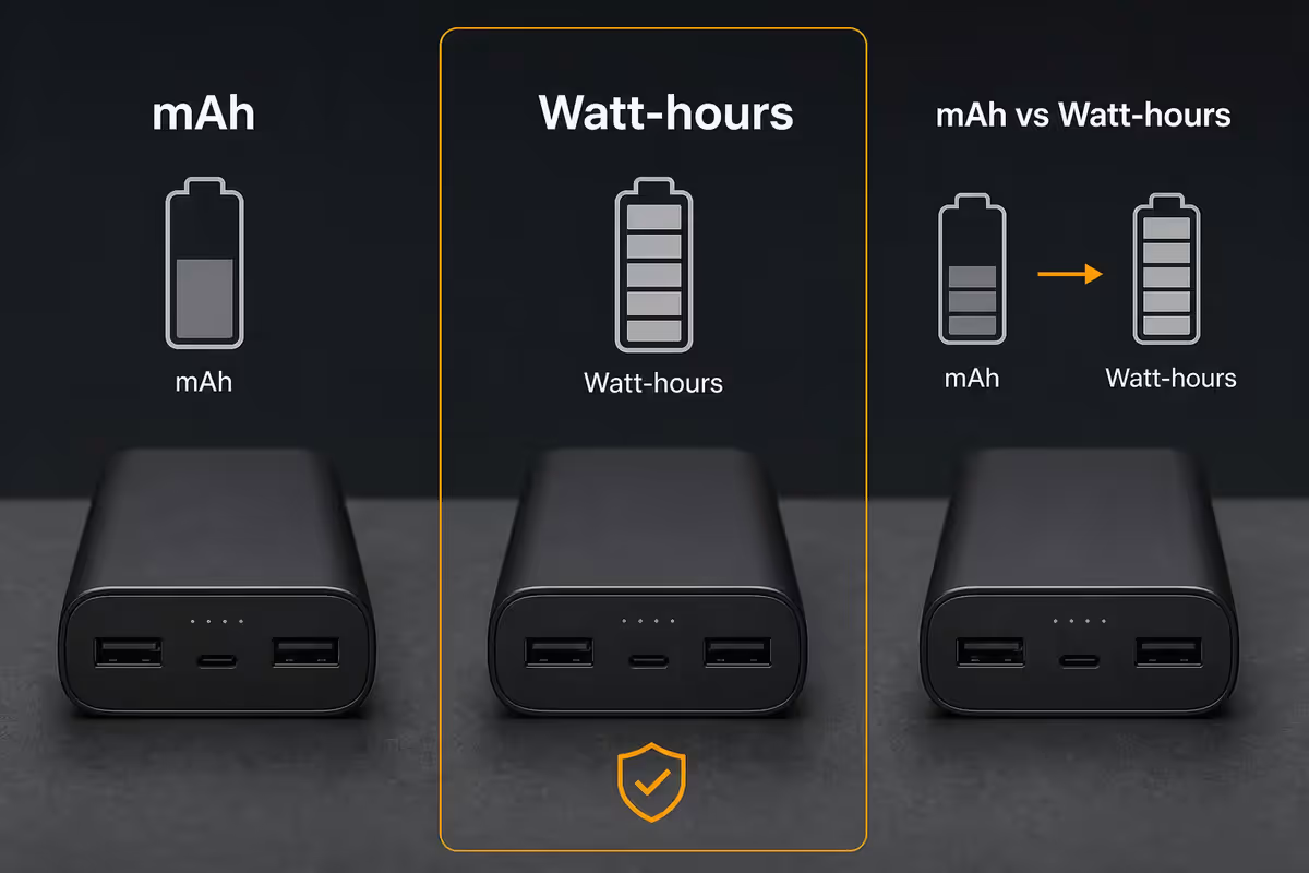mAh vs Wh - why watt-hours is the only honest number