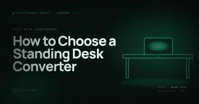 How to Choose a Standing Desk Converter — Sit-to-Stand Buying Guide (South Africa, 2026)