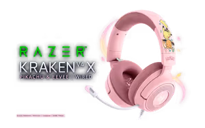 Razer Kraken V4 X Wired Headset - Pikachu & Eevee - image 1