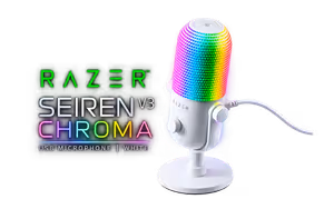 Razer Seiren V3 Chroma 24-bit USB Microphone - White - image 1