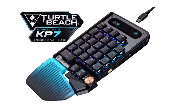 Turtle Beach Command Series KP7 Gaming Keypad - Black - image 1 Turtle Beach Command Series KP7 Gaming Keypad - Black - image 1