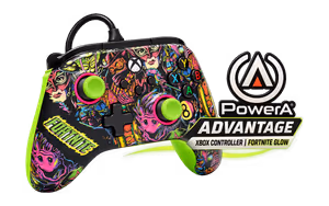 PowerA Advantage Wired Controller for Xbox - Fortnite Glow - image 1