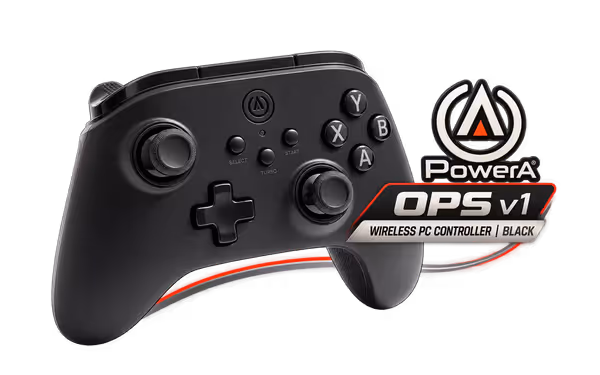 PowerA OPS v1 Wireless Controller for PC - Black - image 1 PowerA OPS v1 Wireless Controller for PC - Black - image 1