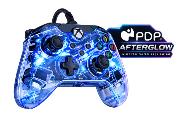 PDP Afterglow Wired Controller for Xbox - Clear RGB - image 1 PDP Afterglow Wired Controller for Xbox - Clear RGB - image 1