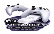 PDP Metavolt Dual Charger for Xbox - White - image 1