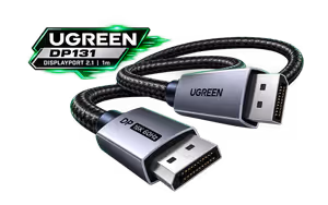 UGREEN DP131 DisplayPort 2.1 Cable 1m - 80Gbps 16K - image 1