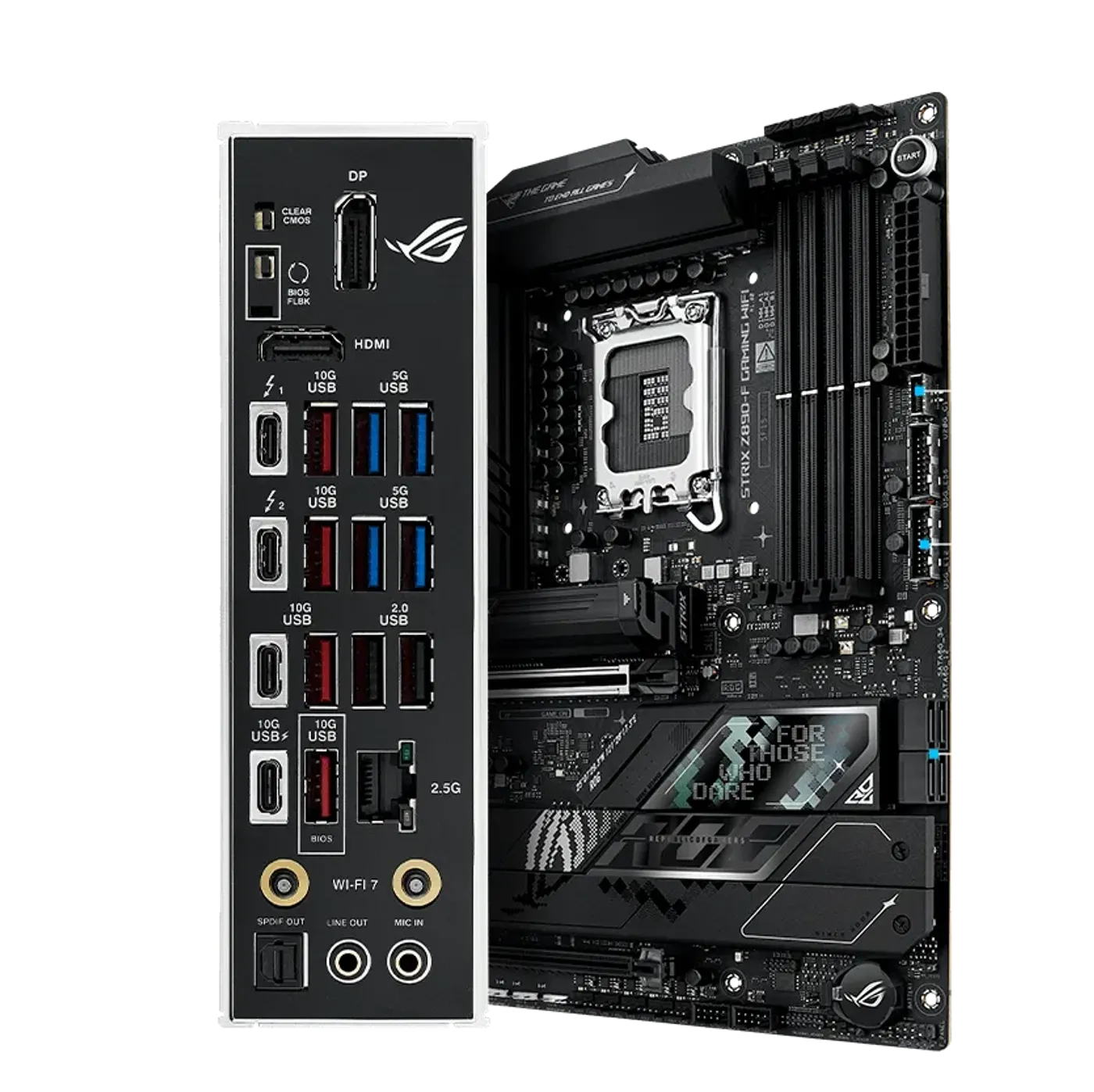 Strix Z890-F connectivity specifications