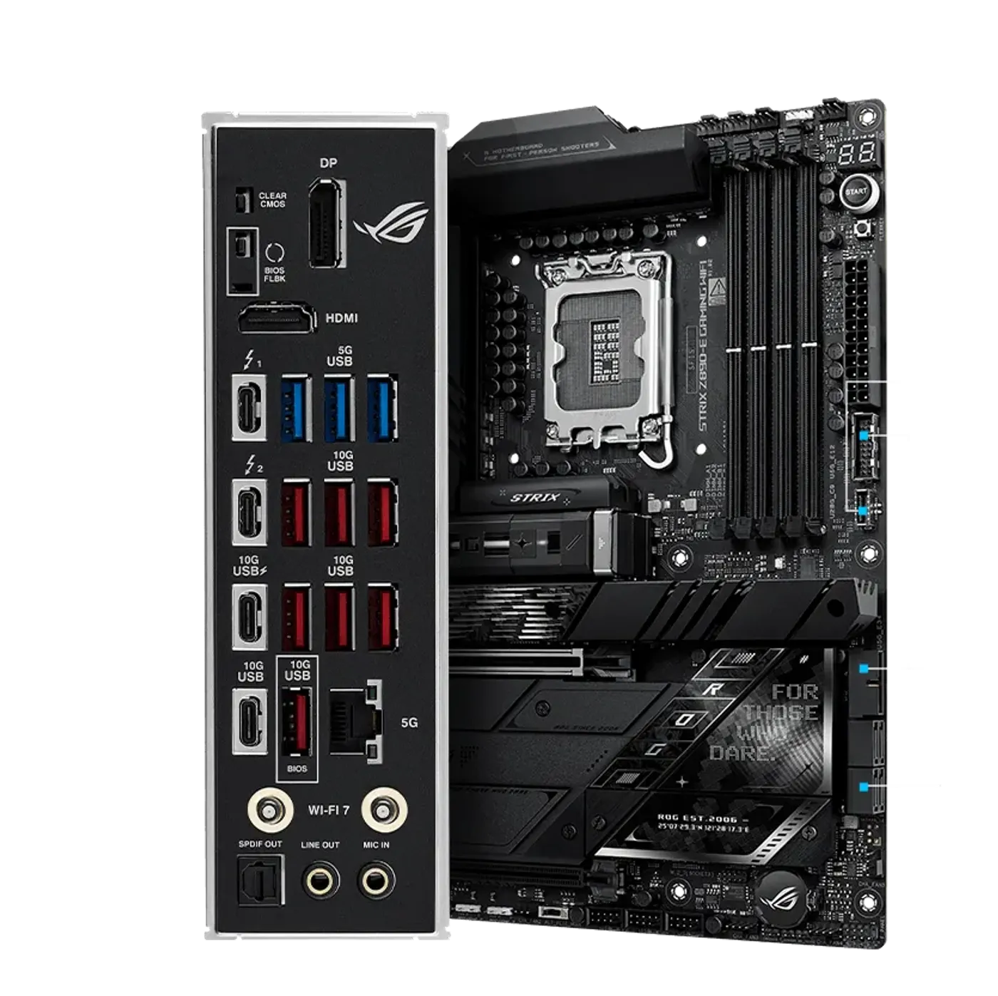 Strix Z890-E connectivity specifications