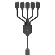 Cooler Master MFX-AWHN-1NNN5-R1 1-to-5 ARGB Splitter Cable - 5V 3-pin - image 3
