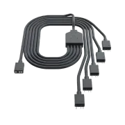 Cooler Master MFX-AWHN-1NNN5-R1 1-to-5 ARGB Splitter Cable - 5V 3-pin - image 2