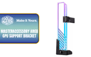 Cooler Master MCA-U000R-GSBTG-00 ARGB GPU Support Bracket - image 1