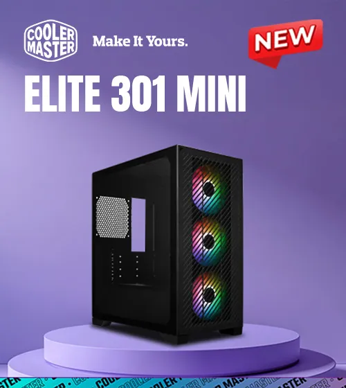 Cooler Master E301 Mini Tower Case ARGB