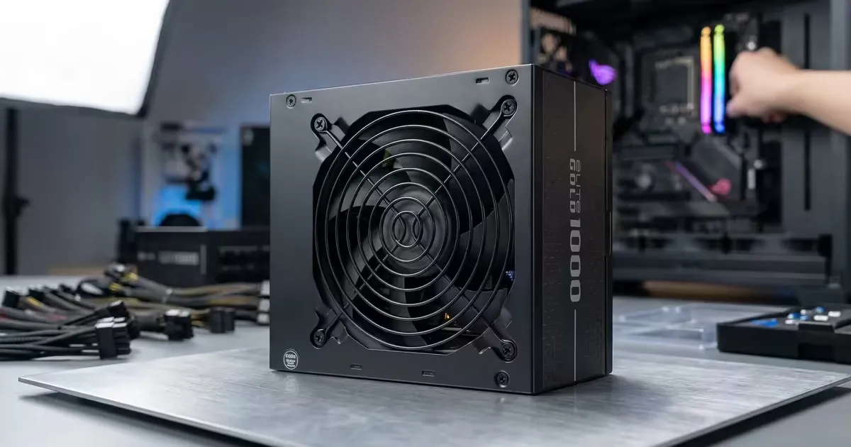 Cooler Master Elite Gold 1000 1000W 80+ Gold PSU | Evetech