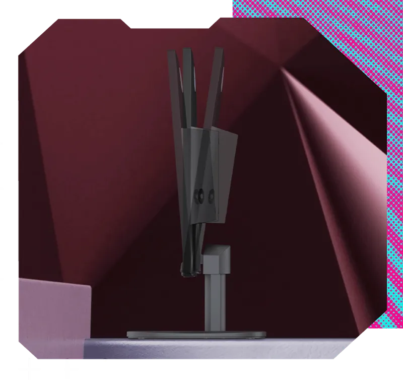 Cooler Master GA2501 Monitor - Tilt Adjustment Features