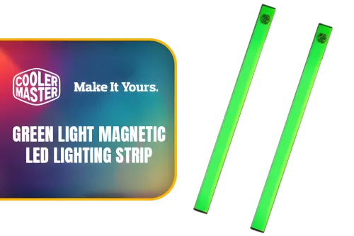 Cooler Master Green Light Magnetic LED Strip - Image 1