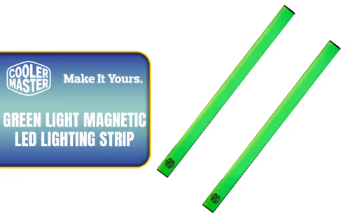 Cooler Master Green Light Magnetic LED Strip - Image 1