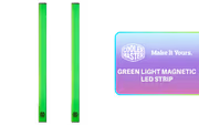 Cooler Master MCA-U000R-GLS001 Green Magnetic LED Strip for PC Cases - image 1