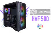 Cooler Master HAF 500 H500-KGNN-S00 High Airflow ATX Mid-Tower - image 1