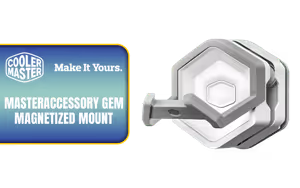 Cooler Master MasterAccessory GEM Magnetized White Cooler Master MasterAccessory GEM Magnetized White - Image 1