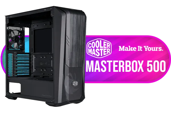 Cooler Master MasterBox 500 ARGB Gaming Case