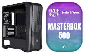 Cooler Master MasterBox 500 ARGB Gaming Case Cooler Master MasterBox 500 ARGB Gaming Case - Image 1