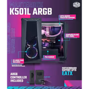 Cooler Master MasterBox K501L ARGB Mid Tower ATX Case - image 16