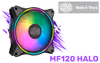 Cooler Master MF120 Halo 120mm PWM ARGB Fan — Duo-Ring Lighting - image 1