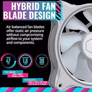 Cooler Master MF120 Halo White Edition 120mm RGB Fan - image 13