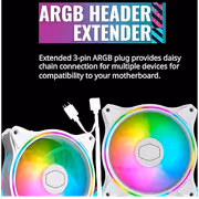 Cooler Master MF120 Halo White Edition 120mm RGB Fan - image 12
