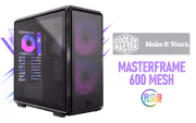 Cooler Master MasterFrame 600 Mesh ARGB ATX Mid-Tower Black Case - image 1