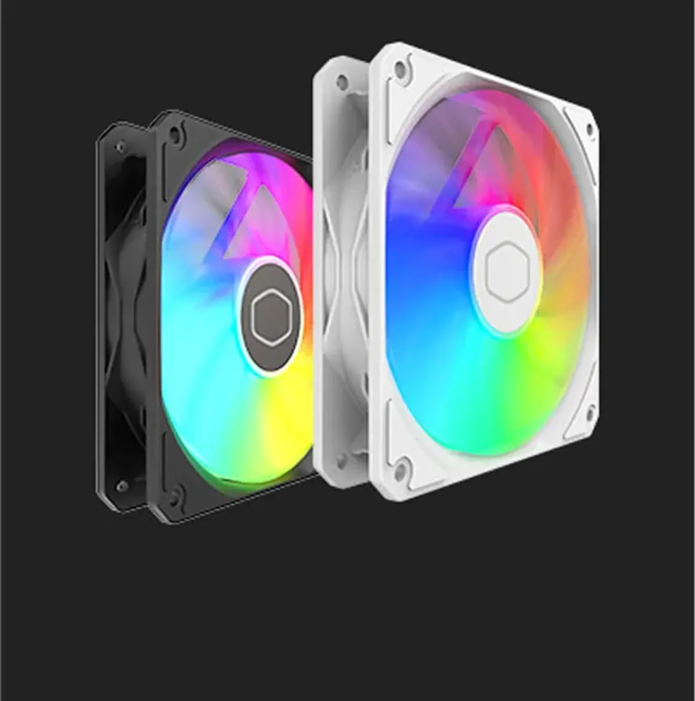 Upgraded cooling fan blades designed for superior static pressure and airflow