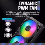 Cooler Master MLX-D36M 360mm AIO Liquid Cooler - ARGB, Quiet Fans - image 11