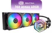 Cooler Master MLX-D36M 360mm AIO Liquid Cooler - ARGB, Quiet Fans - image 1