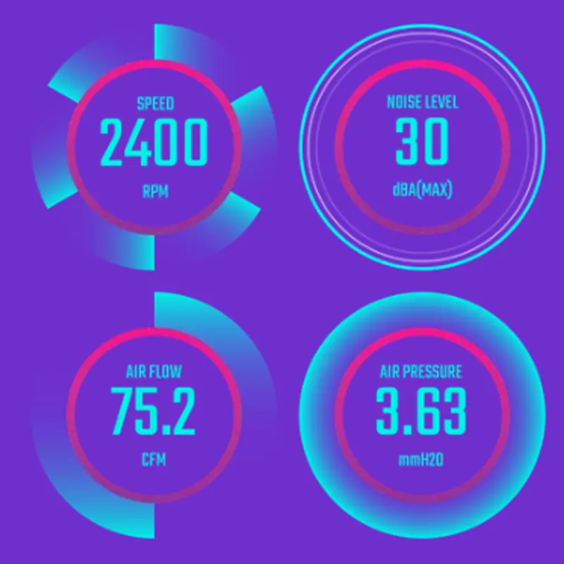 Mobius 120P ARGB Fans - High-Performance Cooling Solution