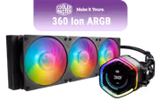 Cooler Master MasterLiquid 360 Ion AIO — 2.1" LCD Pump, 360mm Radiator - image 1