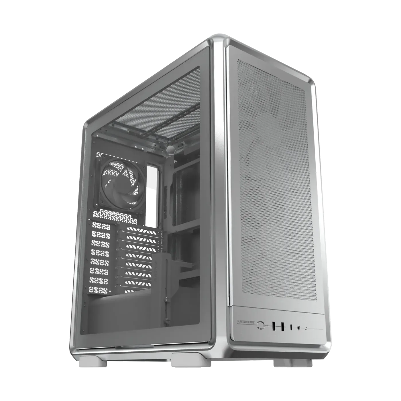 Cooler Master MasterFrame 500 Mesh ARGB Silver Edition Mid-Tower PC Case