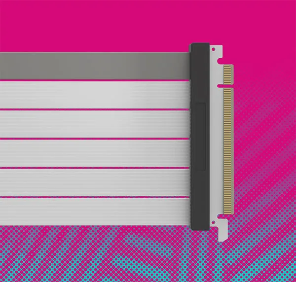 Close-up of Gold Plated PCI Pins