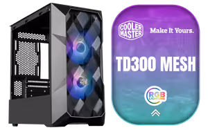 Cooler Master TD300 Mesh Gaming Case Cooler Master TD300 Mesh Gaming Case - Image 1