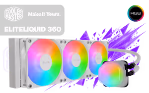 coolermaster-eliteliquid-360-argb-white-liquid-cooler - Image 1