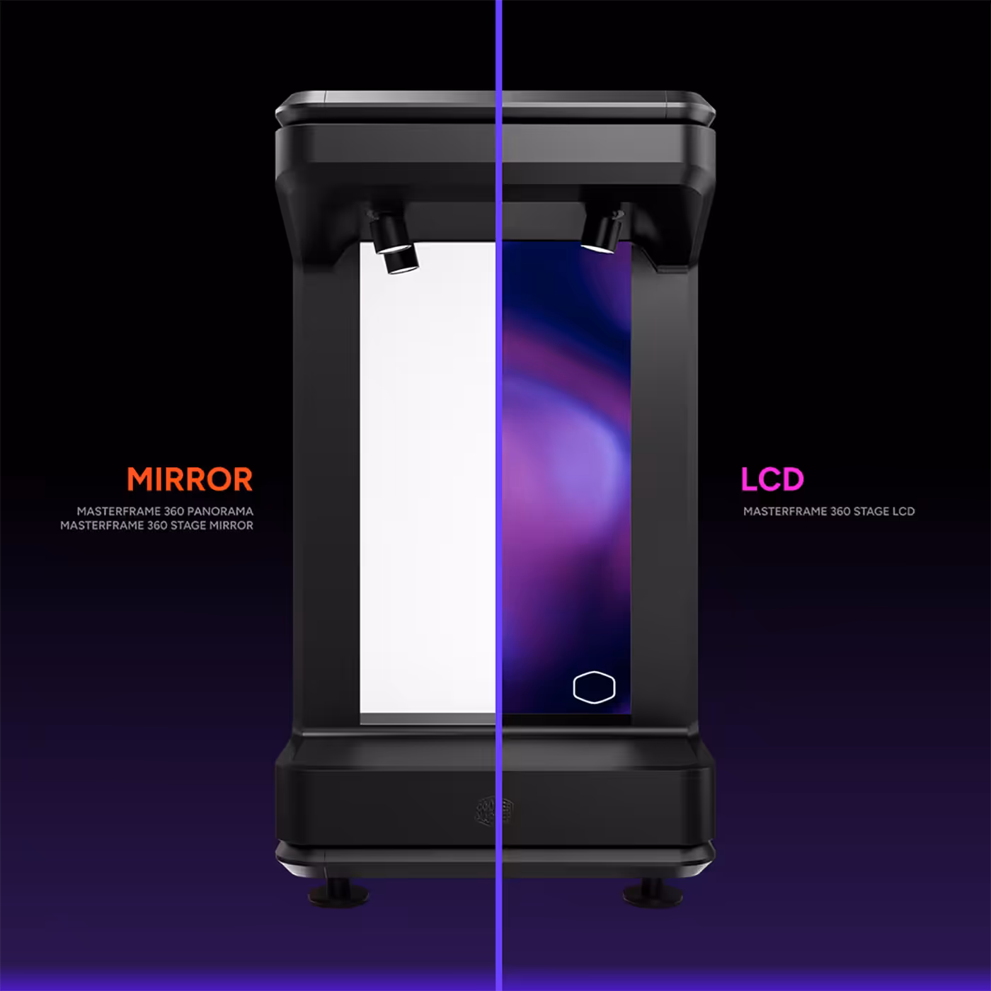 Comparison between enclosed glass and open frame display designs for collectibles