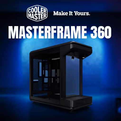 Cooler Master MasterFrame 360 ATRX Gaming Case Stage Mirror