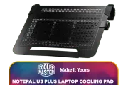 CoolerMaster NOTEPAL U3 Plus – 19" Laptop Cooling Pad - image 1