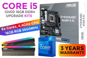 Core i5 12400 PRIME B660M-K D4 16GB RGB 3600MHz Upgrade Kit - image 1